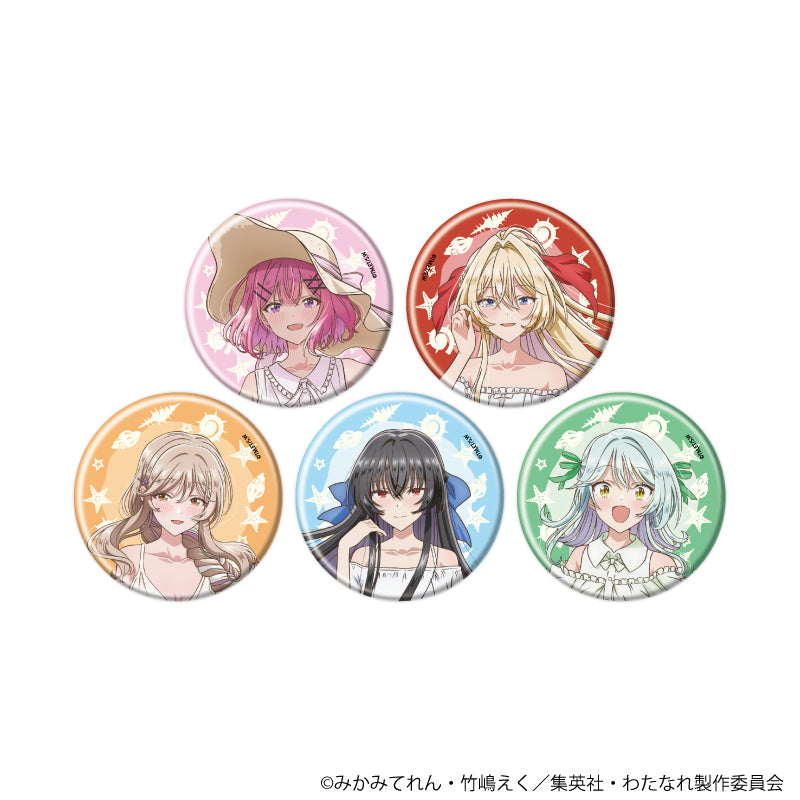 【Box/5】缶バッジ わたしが恋人になれるわけないじゃん、ムリムリ!(※ムリじゃなかった!?) 02 描き下ろしイラスト【予約商品】