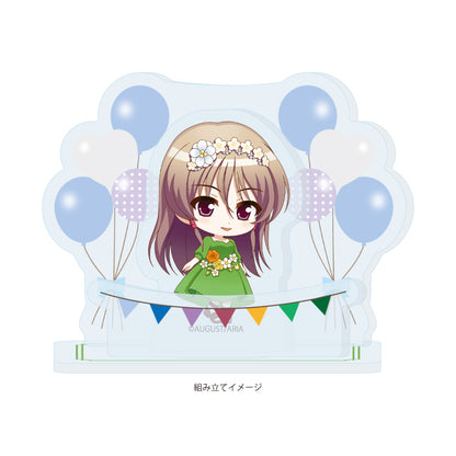 アクリルスタンドプレート 穢翼のユースティア 02 エリス・フローラリア パーティードレスVer.(ミニキャライラスト)【予約商品】