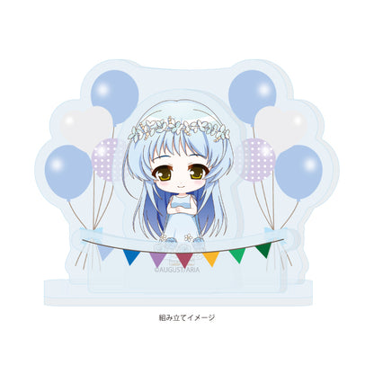 アクリルスタンドプレート 穢翼のユースティア 03 聖女イレーヌ パーティードレスVer.(ミニキャライラスト)【予約商品】