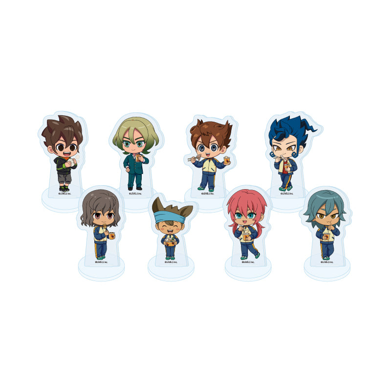 【Box/8】アクリルぷちスタンド イナズマイレブン 英雄たちのヴィクトリーロード 04 食べ歩きVer.(ミニキャライラスト)【予約商品】