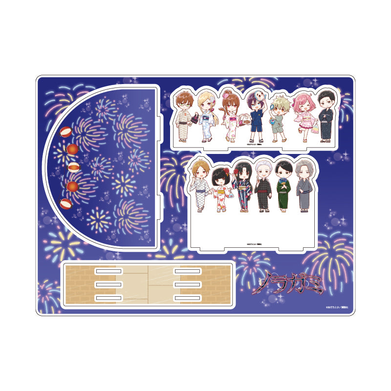 アクリルジオラマ ノラガミ 04 浴衣Ver.(グラフアートイラスト)【予約商品】