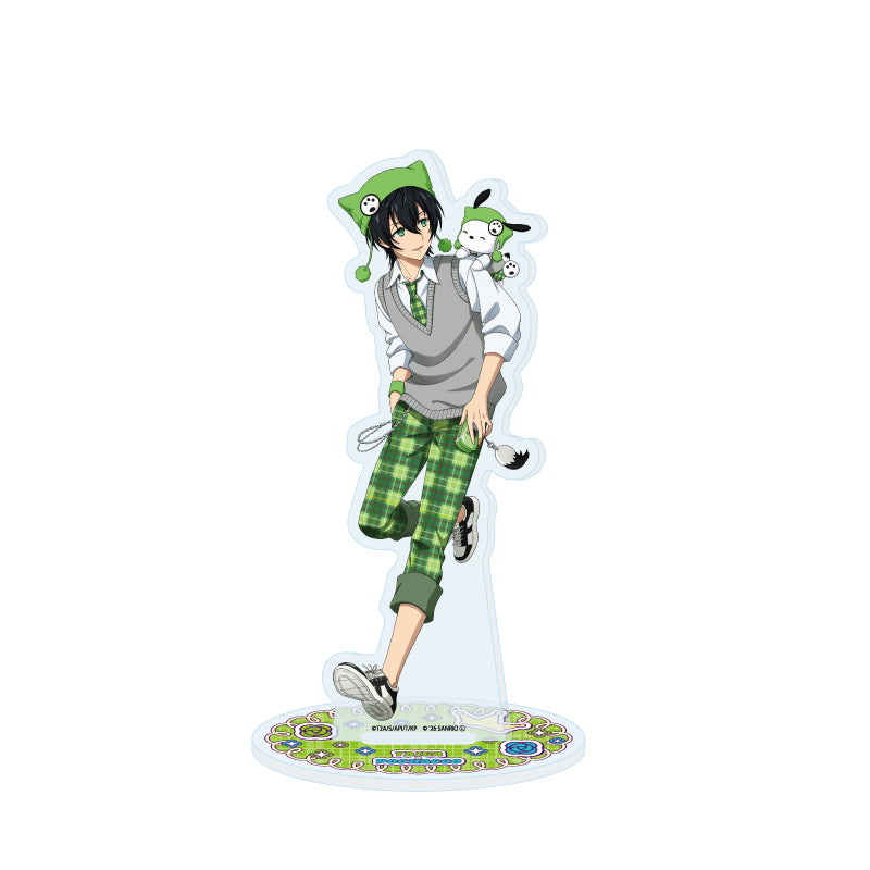 アクリルスタンド KING OF PRISM 10th ANNIVERSARY×サンリオキャラクターズ 13 香賀美タイガ×ポチャッコ【予約商品】