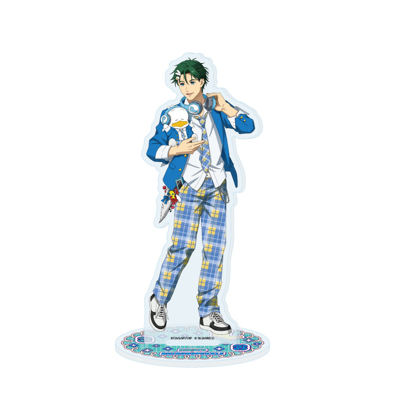 アクリルスタンド KING OF PRISM 10th ANNIVERSARY×サンリオキャラクターズ 15 鷹梁ミナト×あひるのペックル【予約商品】