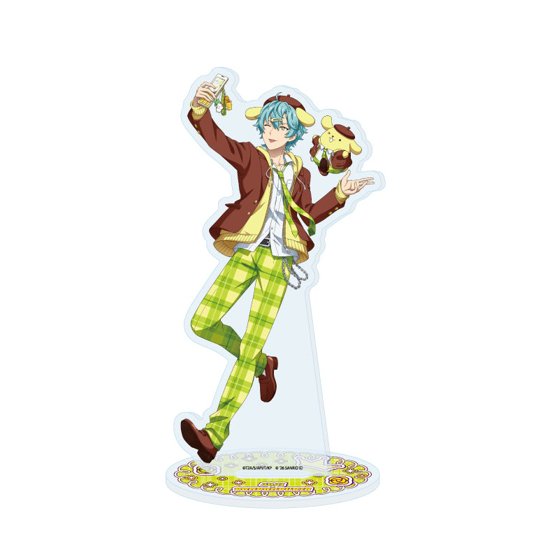 アクリルスタンド KING OF PRISM 10th ANNIVERSARY×サンリオキャラクターズ 20 高田馬場ジョージ×ポムポムプリン【予約商品】