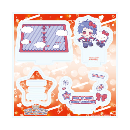 アクリルスタンドプレート KING OF PRISM 10th ANNIVERSARY×サンリオキャラクターズ 11 一条シン×ハローキティ【予約商品】