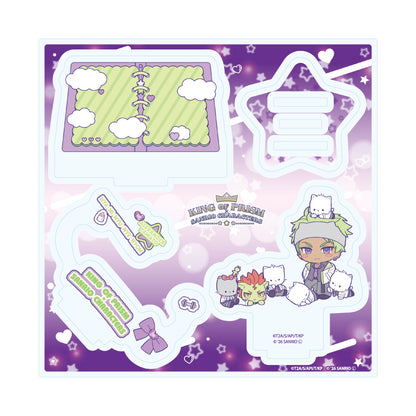 アクリルスタンドプレート KING OF PRISM 10th ANNIVERSARY×サンリオキャラクターズ 19 大和アレクサンダー×ニャニィニュニェニョン【予約商品】