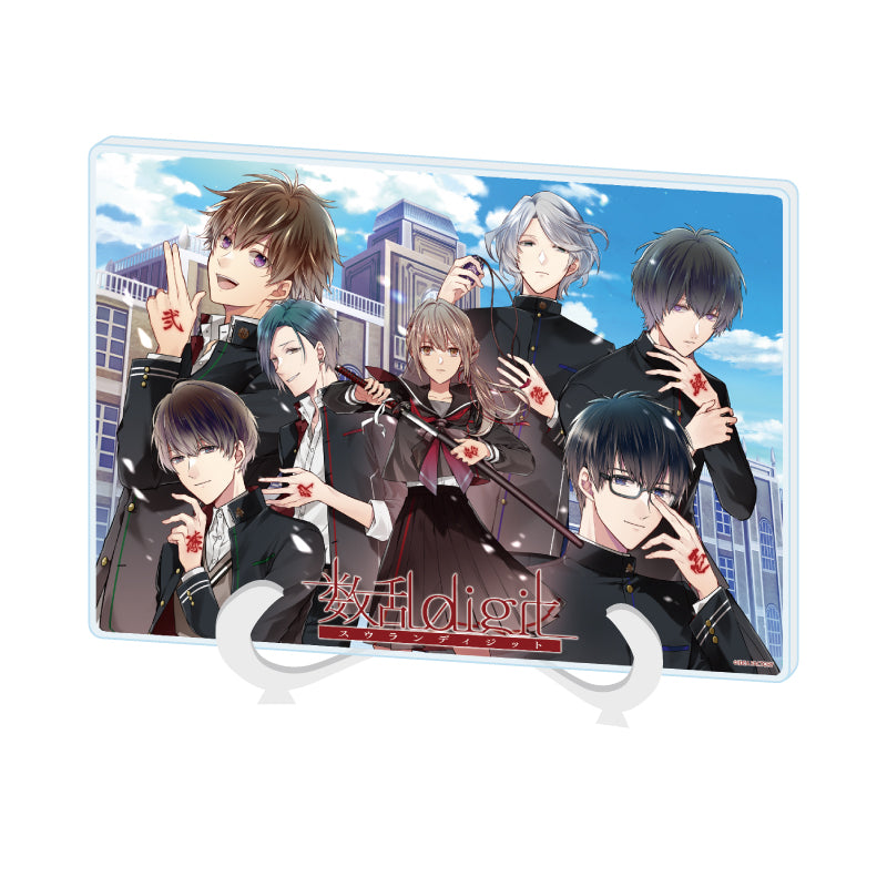 アクリルアートボード A5サイズ 数乱digit 01 キービジュアル(公式イラスト)【予約商品】