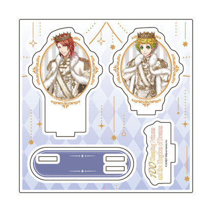アクリルスタンドプレート 夢王国と眠れる100人の王子様 82 リーヤ&リオン(公式イラスト)【予約商品】