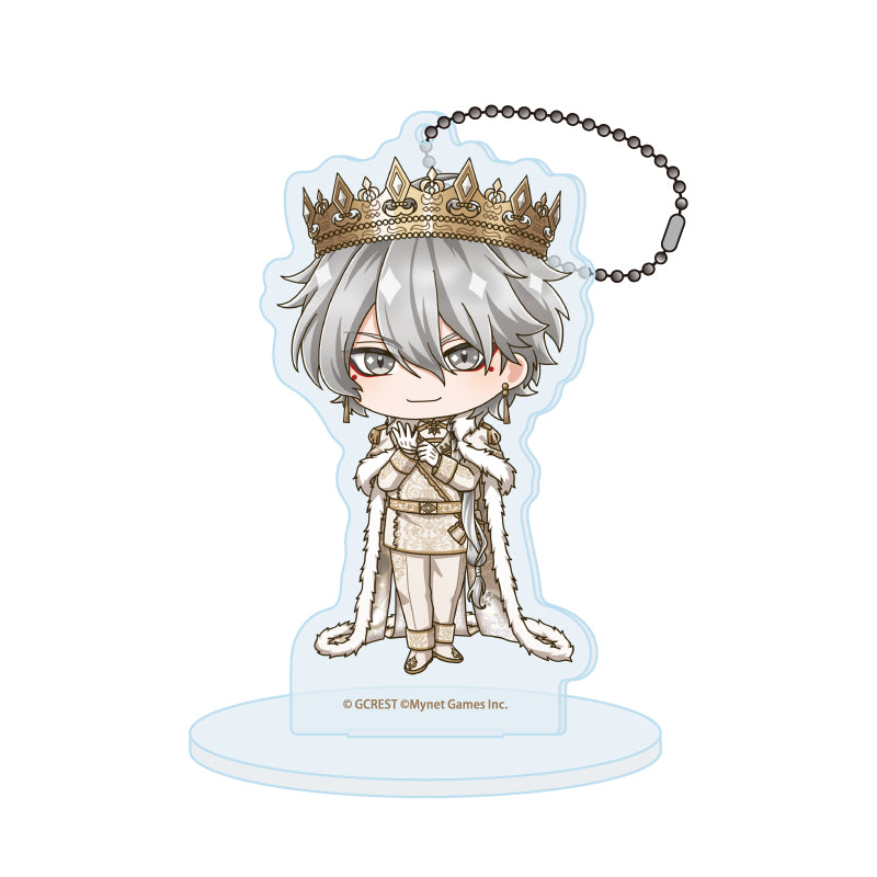 アクリルスタンドキーホルダー 夢王国と眠れる100人の王子様 120 シン(ミニキャライラスト)【予約商品】