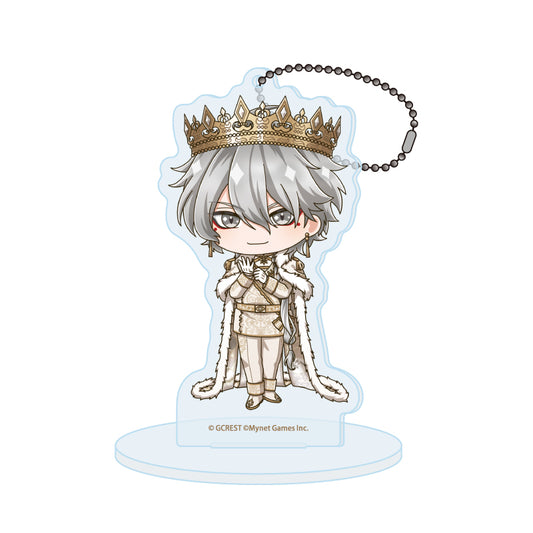 アクリルスタンドキーホルダー 夢王国と眠れる100人の王子様 120 シン(ミニキャライラスト)【予約商品】