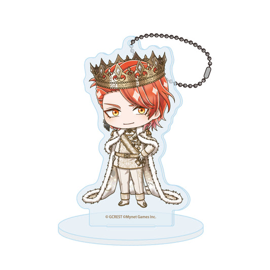 アクリルスタンドキーホルダー 夢王国と眠れる100人の王子様 125 リーヤ(ミニキャライラスト)【予約商品】
