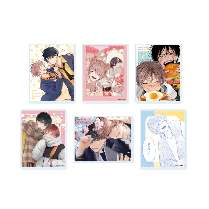 【Box/6】アクリルカード ちょっと待とうよ、春虎くん 01 公式&描き下ろしイラスト【予約商品】