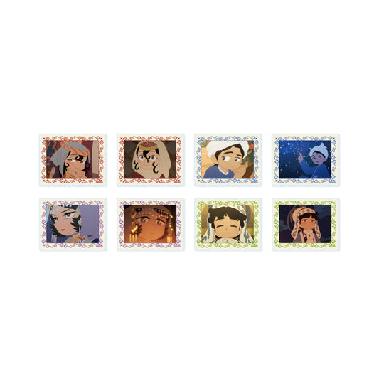 【Box/8】アクリルカード 天幕のジャードゥーガル 01 場面写イラスト【予約商品】