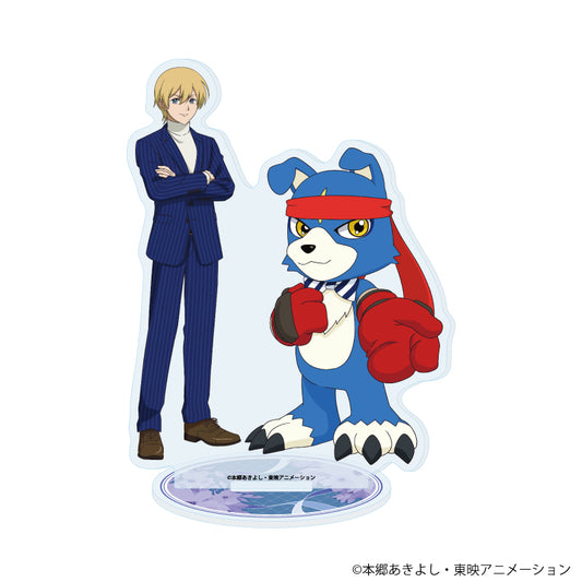 アクリルスタンド デジモンセイバーズ 02 トーマ・H・ノルシュタイン&ガオモン(描き下ろしイラスト)【予約商品】