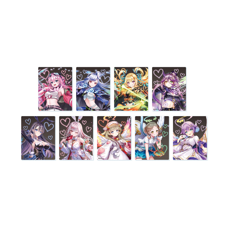 【Box/9】アクリルカード 白猫プロジェクト 07 公式イラスト【予約商品】