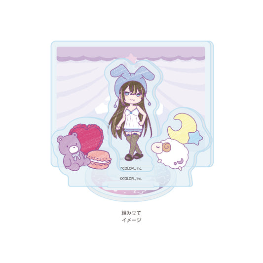 アクリルスタンドプレート 白猫プロジェクト 05 ユノス ゆめカワイイVer.(グラフアートイラスト)【予約商品】