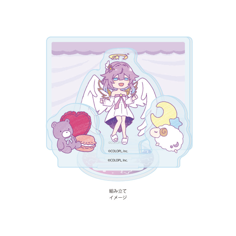 アクリルスタンドプレート 白猫プロジェクト 09 ルカ ゆめカワイイVer.(グラフアートイラスト)【予約商品】