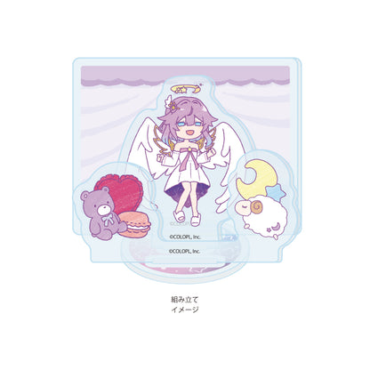 アクリルスタンドプレート 白猫プロジェクト 09 ルカ ゆめカワイイVer.(グラフアートイラスト)【予約商品】