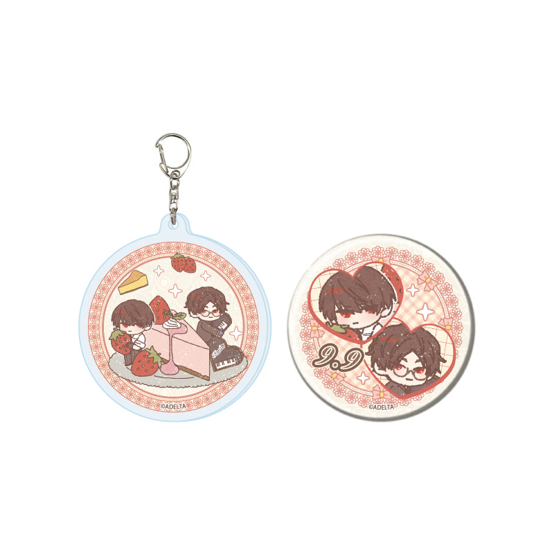 アクリルキーホルダー&缶バッジセット 大穢 03 大崎×青海 2026(グラフアートイラスト)【予約商品】
