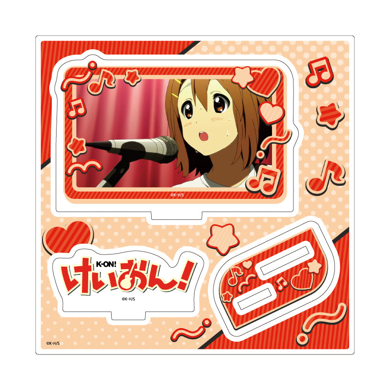 アクリルスタンドプレート けいおん! 01 平沢唯(場面写イラスト)【予約