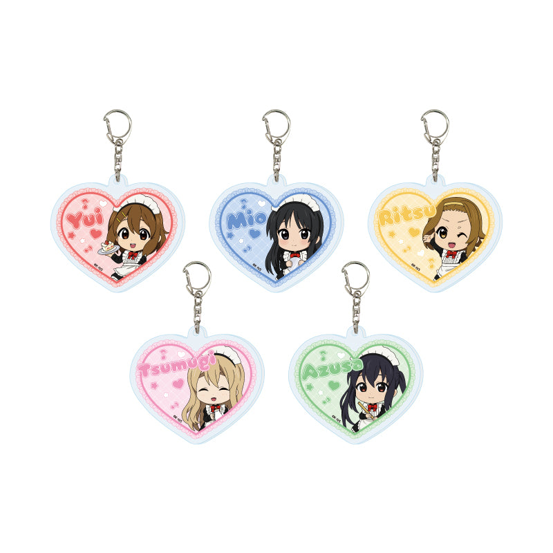 【Box/5】アクリルキーホルダー けいおん! 01 メイドVer.(ミニキャライラスト)【予約商品】