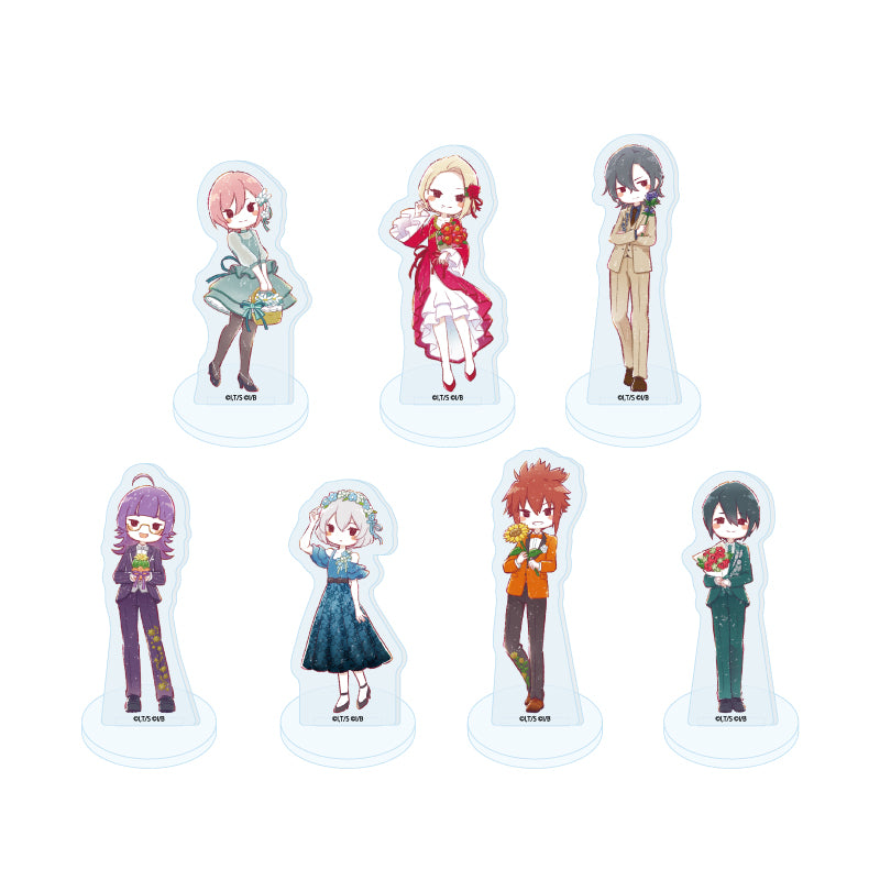 【Box/7】アクリルぷちスタンド ジャックジャンヌ 14 フォーマル+花Ver.(グラフアートイラスト)【予約商品】
