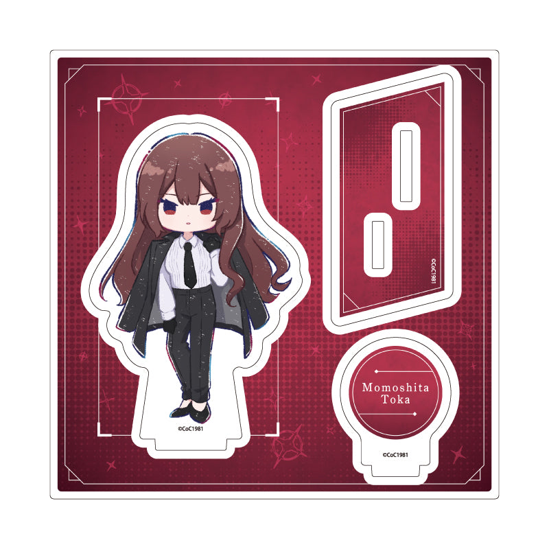 アクリルスタンドプレート プルガトリウムの夜 デストルドーの使者 01 桃下冬香(グラフアートイラスト)【予約商品】