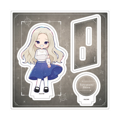 アクリルスタンドプレート プルガトリウムの夜 デストルドーの使者 07 立浪紫音(グラフアートイラスト)【予約商品】