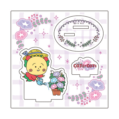 アクリルスタンドプレート COJI-COJI 03 あさがお(描き下ろしイラスト)【予約商品】