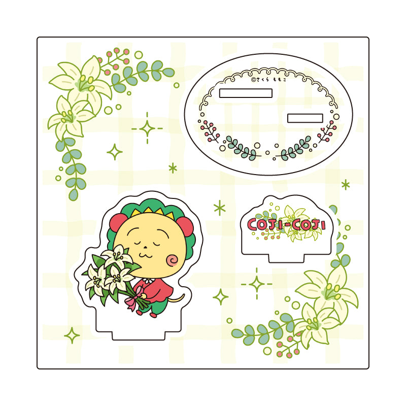 アクリルスタンドプレート COJI-COJI 04 ゆり(描き下ろしイラスト)【予約商品】