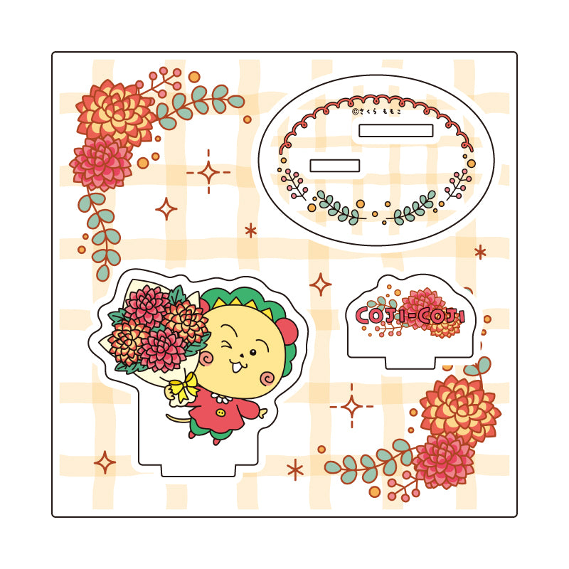 アクリルスタンドプレート COJI-COJI 05 ダリア(描き下ろしイラスト)【予約商品】