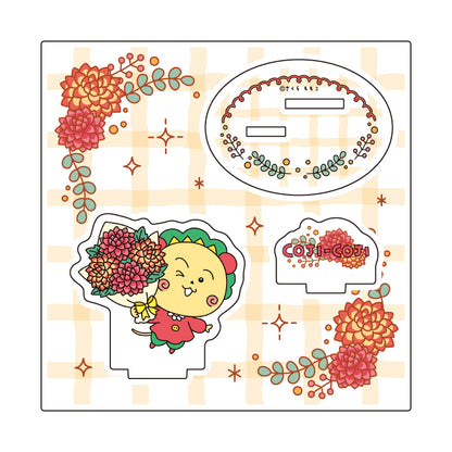 アクリルスタンドプレート COJI-COJI 05 ダリア(描き下ろしイラスト)【予約商品】