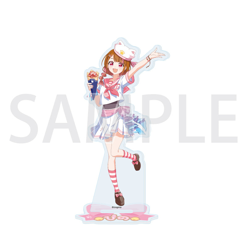 アクリルスタンド ちろぴの 02 ぴの マリンルック衣装Ver.(描き下ろしイラスト)【予約商品】