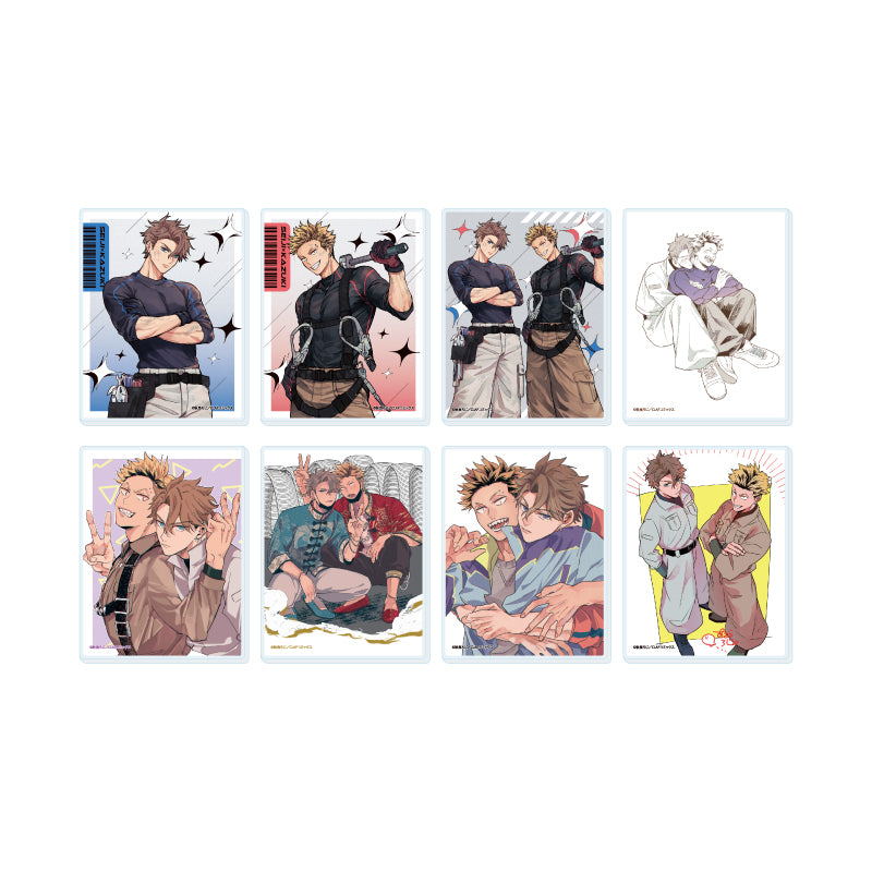 【Box/8】アクリルカード 絶対!お前のほうがかわいいくせに 01 公式&描き下ろしイラスト【予約商品】