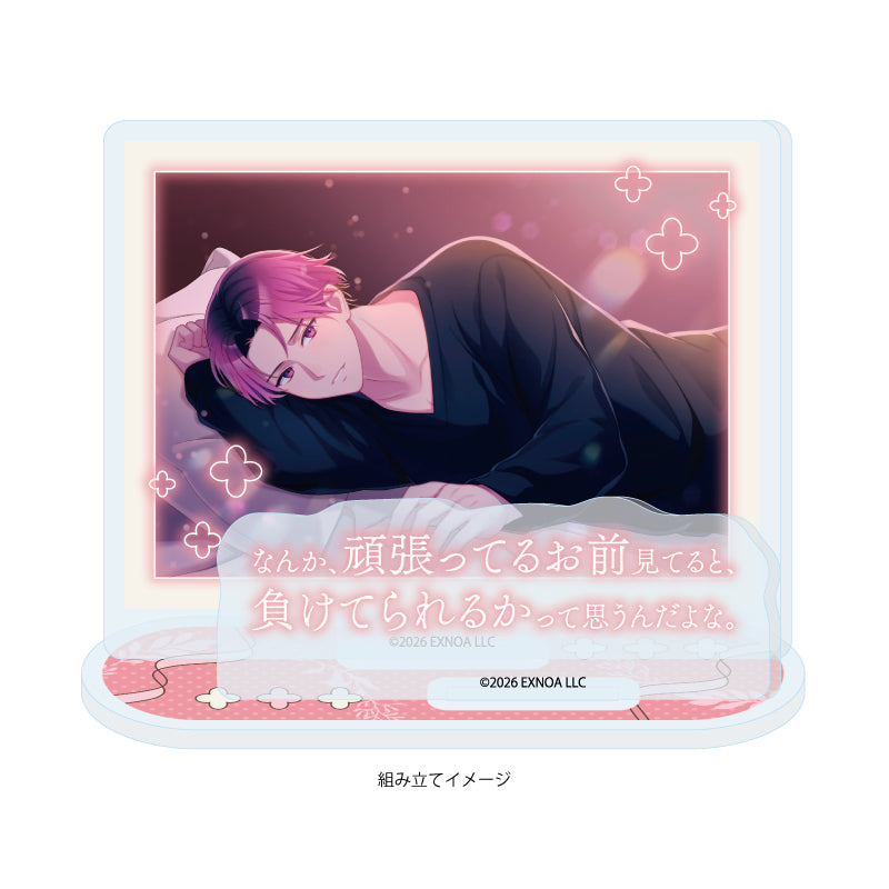 アクリルスタンドプレート フルールデイズ 02 久遠凌弥(公式イラスト)【予約商品】