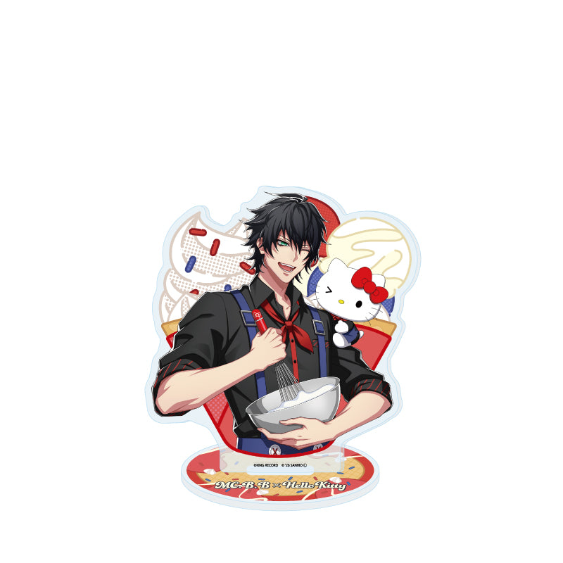 アクリルスタンド ヒプノシスマイク SANRIO NAKAYOKU EDIT 19 山田一郎×ハローキティ(コラボイラスト)【予約商品】