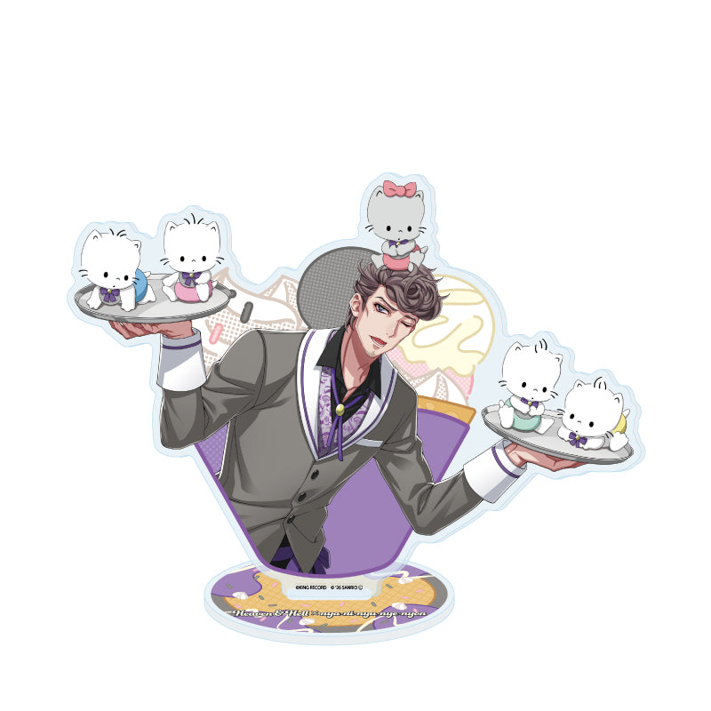 アクリルスタンド ヒプノシスマイク SANRIO NAKAYOKU EDIT 36 天国獄×ニャニィニュニェニョン(コラボイラスト)【予約商品】