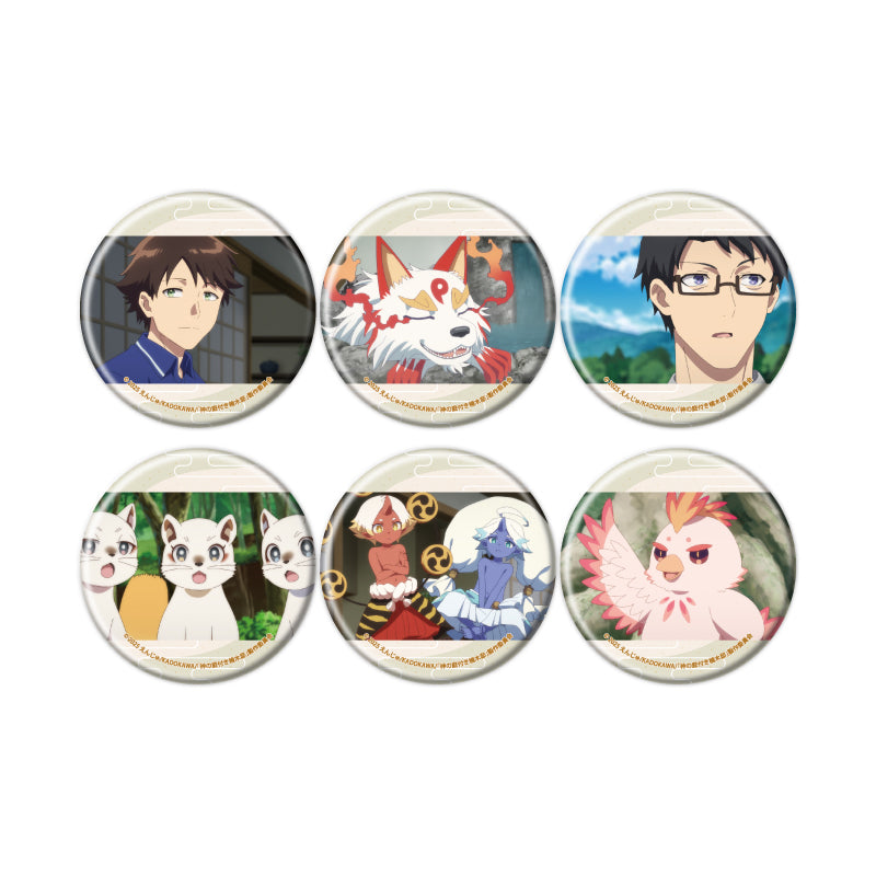 【Box/6】缶バッジ 神の庭付き楠木邸 01 場面写イラスト【予約商品】