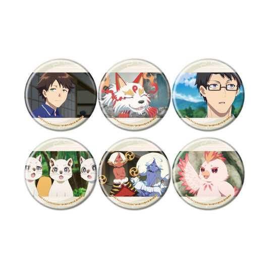 【Box/6】缶バッジ 神の庭付き楠木邸 01 場面写イラスト【予約商品】