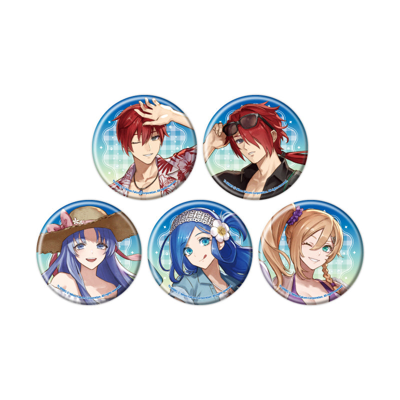 【Box/5】缶バッジ イースシリーズ 01 ピクニックVer.(描き起こしイラスト)【予約商品】