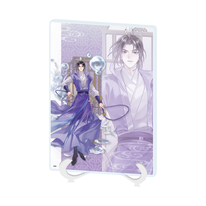 アクリルアートボード A5サイズ 大河幻想ラジオドラマ 魔道祖師 06 江澄 シャボン玉Ver.(描き下ろしイラスト)【予約商品】