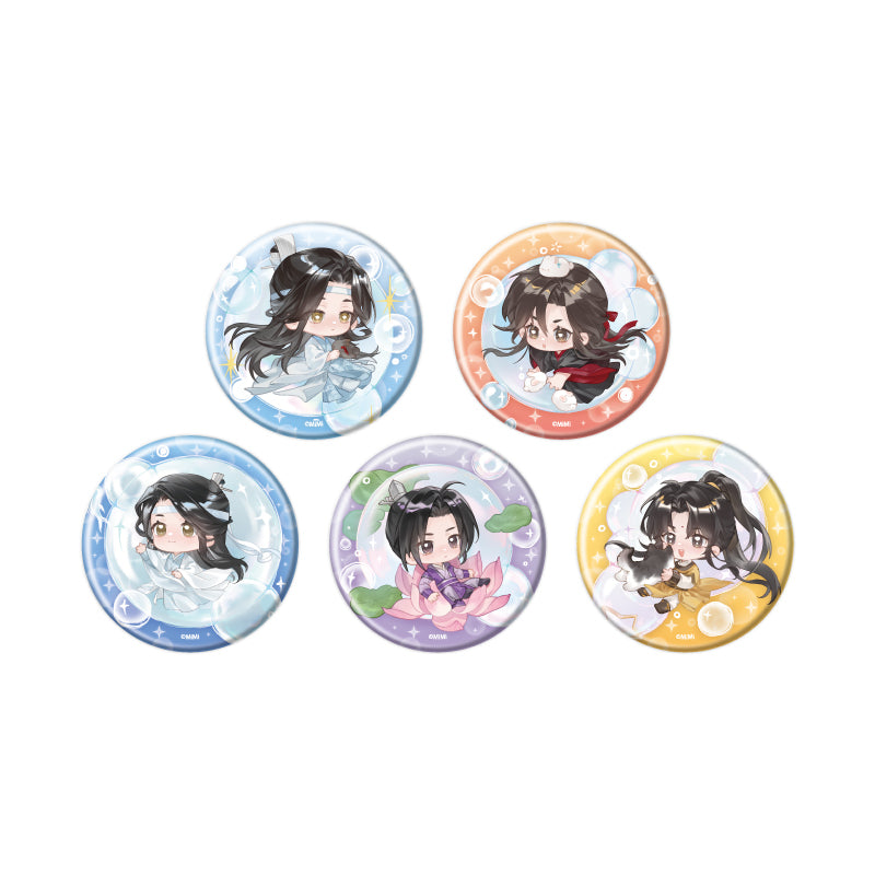 【Box/5】缶バッジ 大河幻想ラジオドラマ 魔道祖師 07 シャボン玉Ver.(描き下ろしイラスト)【予約商品】