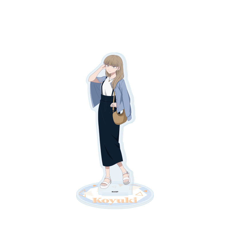 アクリルスタンド 氷の城壁 05 氷川小雪 サスペンダーVer.(描き下ろしイラスト)【予約商品】