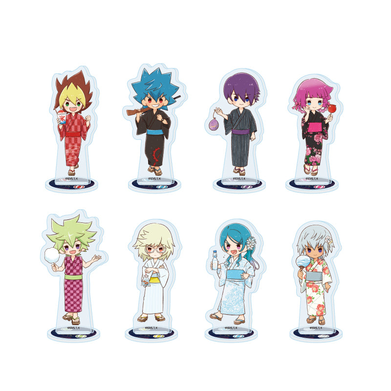 【Box/8】アクリルぷちスタンド 遊☆戯☆王SEVENS 06 夏祭りVer.(グラフアートイラスト)【予約商品】
