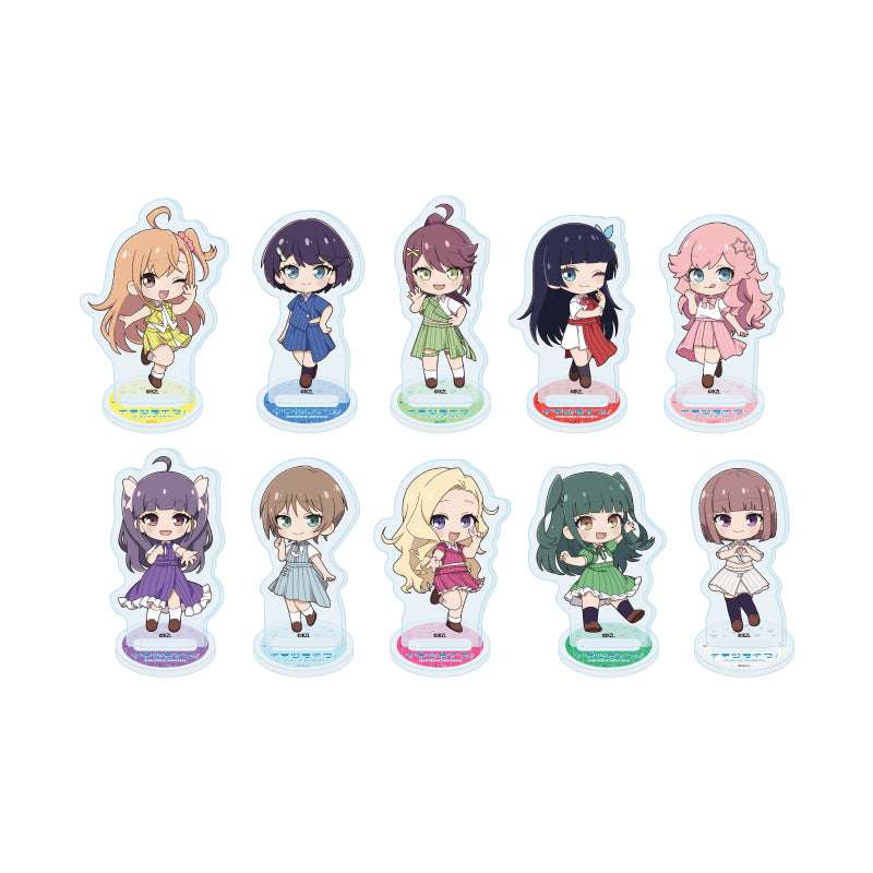 【Box/10】アクリルぷちスタンド イキヅライブ! LOVELIVE! BLUEBIRD 01 ミニキャライラスト【予約商品】
