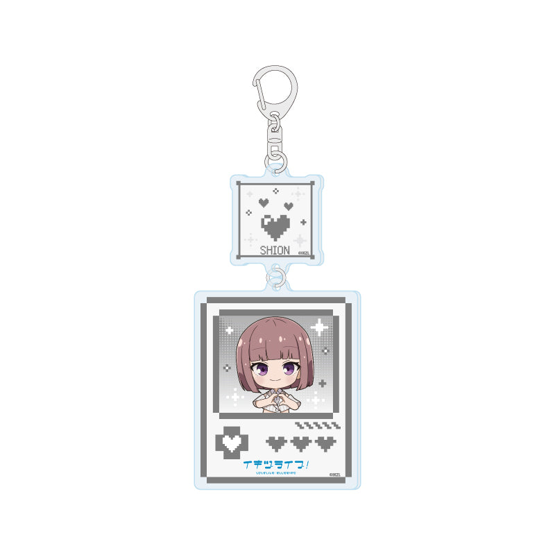連結アクリルキーホルダー イキヅライブ! LOVELIVE! BLUEBIRD 10 佐々木翔音(ミニキャライラスト)【予約商品】