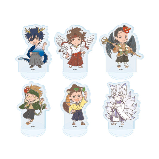 【Box/6】アクリルぷちスタンド 学園BASARA 22 百鬼夜行Ver.(グラフアートイラスト)【予約商品】