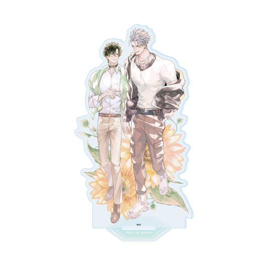 アクリルスタンド 愛だ、恋だの処方箋 01 佐藤志郎&桐矢凛人(描き下ろしイラスト)【予約商品】