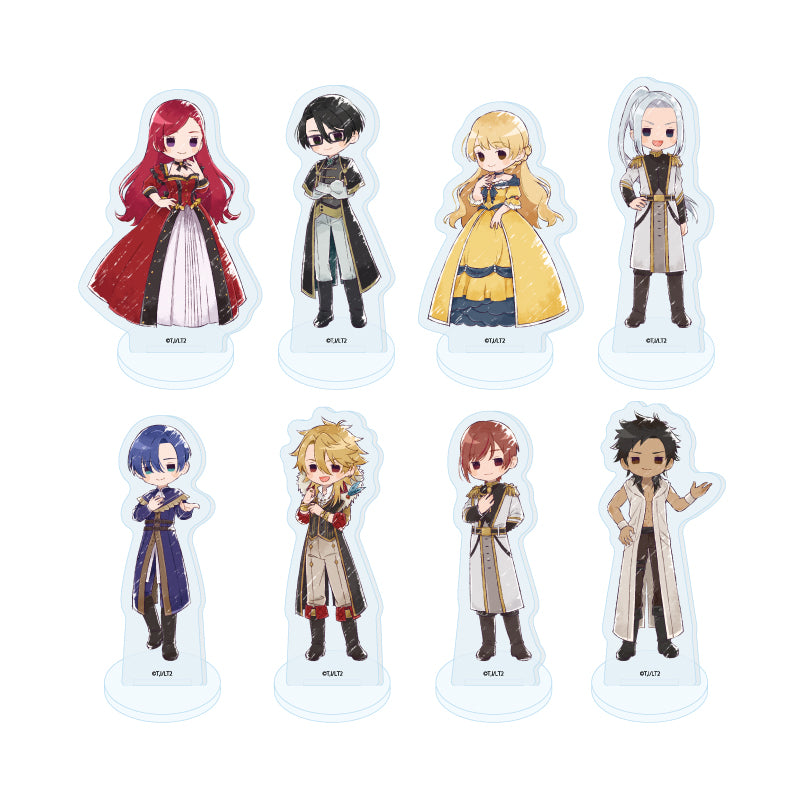 【Box/8】アクリルぷちスタンド 悲劇の元凶となる最強外道ラスボス女王は民の為に尽くします。 Season2 02 グラフアートイラスト【予約商品】