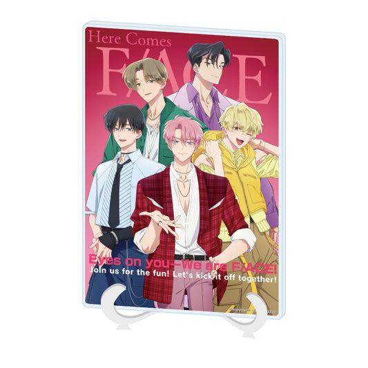 アクリルアートボード A5サイズ 多聞くん今どっち!? 02 ティザービジュアル(F/ACE)【予約商品】